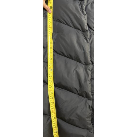 TOMMY HILFIGER Women’s Black Puffer Coat Parka Jacket Fur Trim Down Blend S/P - Picture 13 of 14